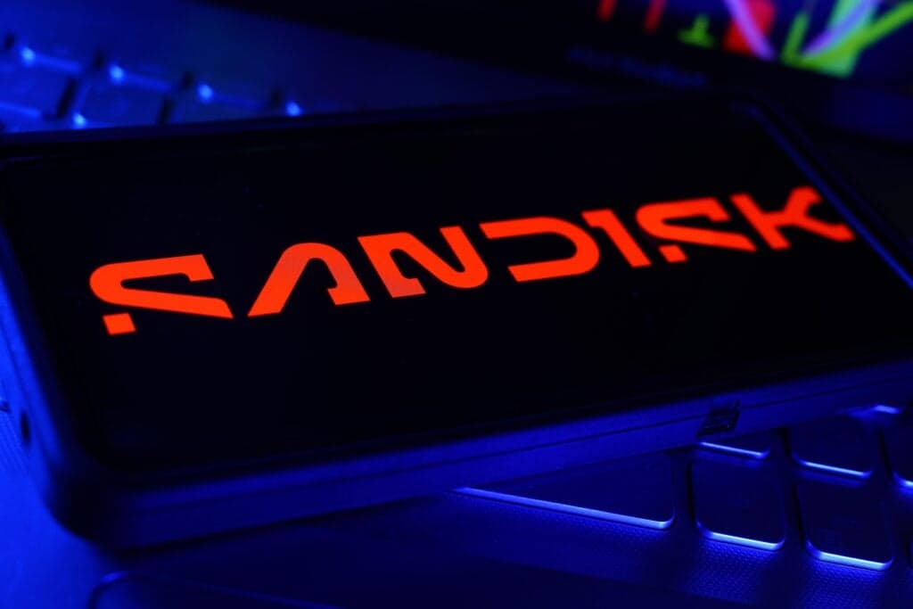 SanDisk sube más de 5.000% desde su escisión y BofA apunta a US$2.100