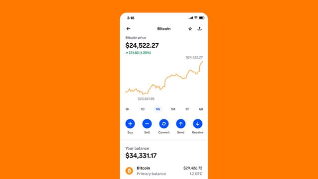 Coinbase (COIN) repunta junto a Bitcoin ante expectativas sobre la Clarity Act