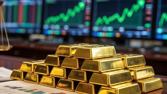 El oro retrocede ante tensiones en Medio Oriente y fortaleza del dólar